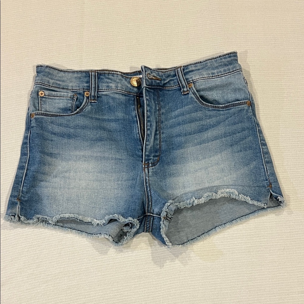STS Blue Light Wash Aubrey High Rise Jean Shorts